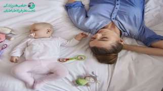 درمان بی خوابی بعد از زایمان | رازهای تنظیم خواب برای تازه مادران